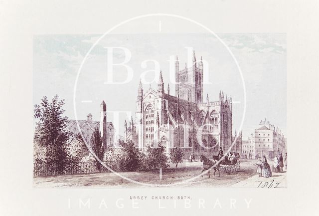 Abbey Church, Bath 1861