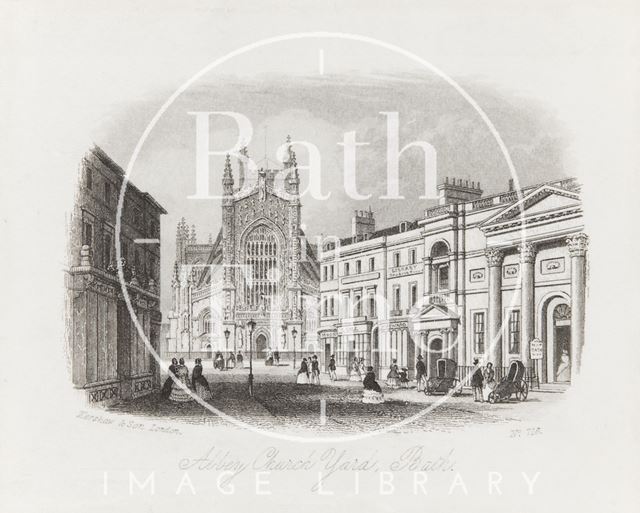 Abbey Church Yard, Bath 1851