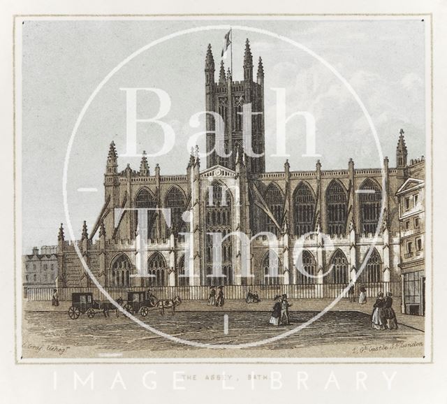 The Abbey, Bath c.1851