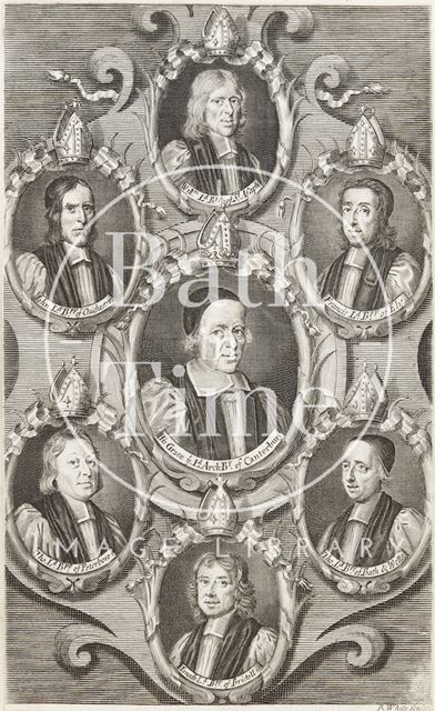 The Seven Bishops committed to the Tower of London in 1688 1689