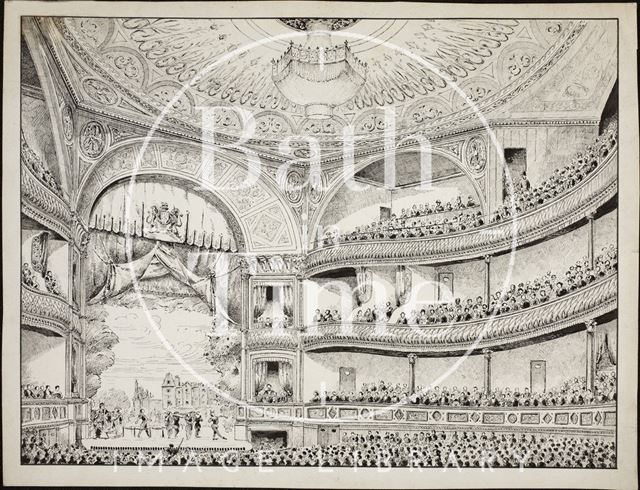 The Theatre Royal, Bath 1869