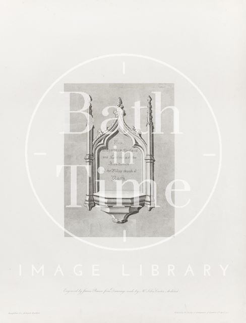 Plans, Elevations, Sections and Specimens of the Architecture and Ornaments of the Abbey Church of Bath 1798