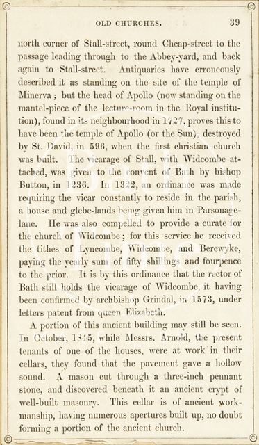 Rambles about Bath and its Neighbourhood, page 39 1847