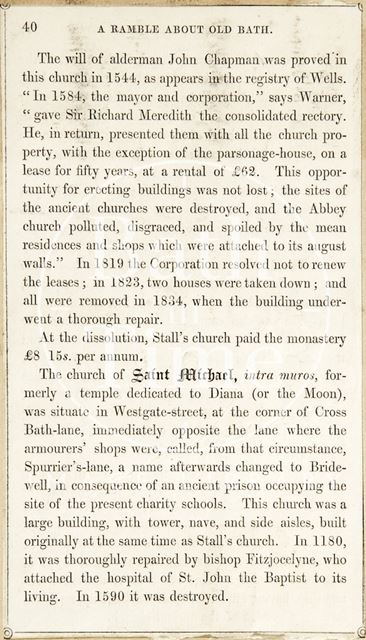 Rambles about Bath and its Neighbourhood, page 40 1847