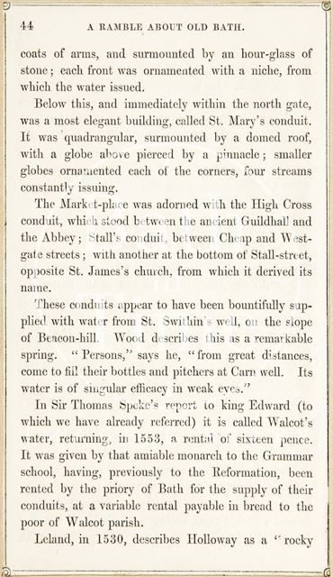 Rambles about Bath and its Neighbourhood, page 44 1847