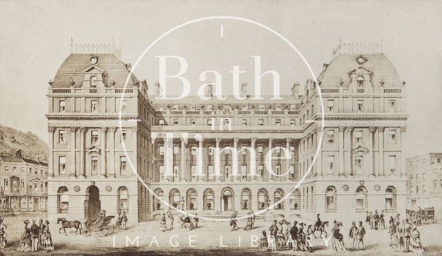 Grand Pump Room Hotel, Stall Street, Bath c.1869