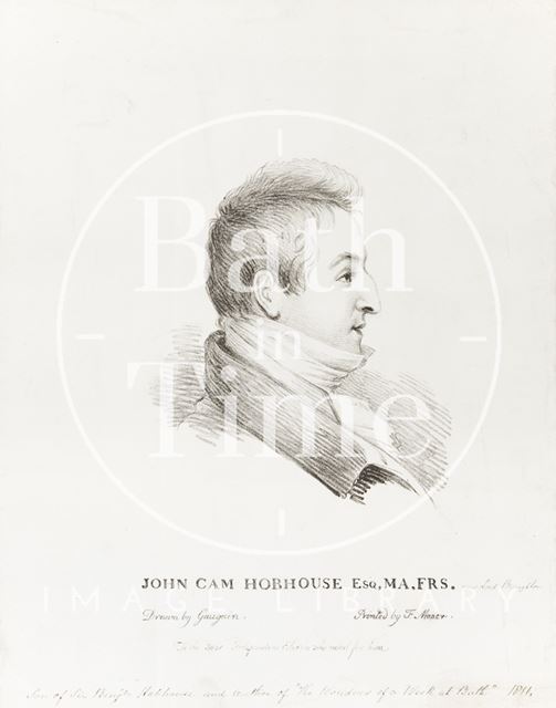 John Cam Hobhouse Esq. M.A., F.R.S. (1786-1869) c.1820