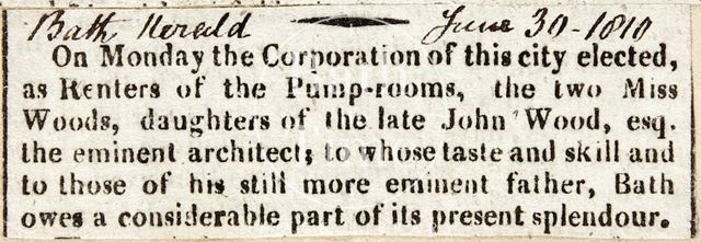 Election of Renters of Pump Rooms 1810