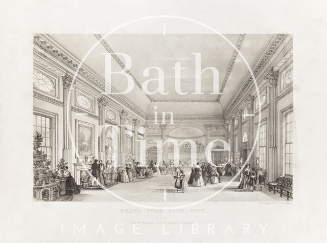 Grand Pump Room, Bath 1841