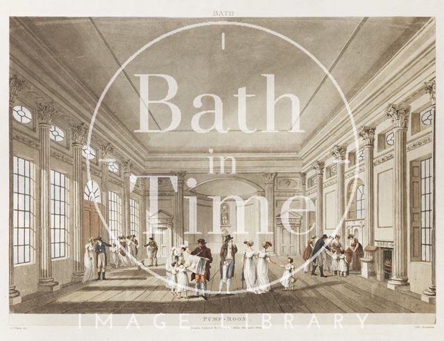 Interior of the Pump Room, Bath 1804