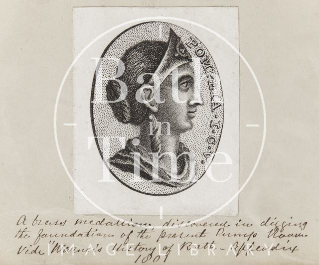 Medallion of Pompeia 1801