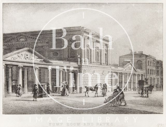 Pump Rooms and Baths, Bath 1829