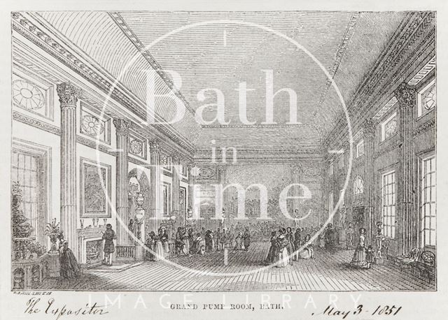 Grand Pump Room, Bath 1851