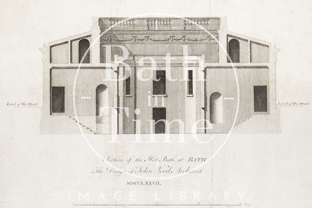 Section of the Hot Bath at Bath 1777