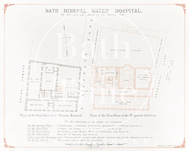 Bath Mineral Water Hospital c.1855