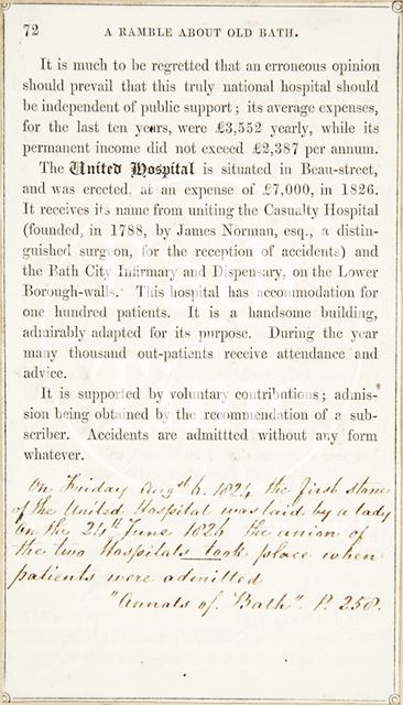 Rambles about Bath and its Neighbourhood, page 72 1847