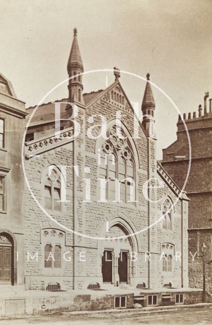 Hay Hill Baptist Church, Fountain Buildings, Bath c.1870