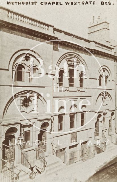 Methodist Chapel, Westgate Buildings, Bath c.1870