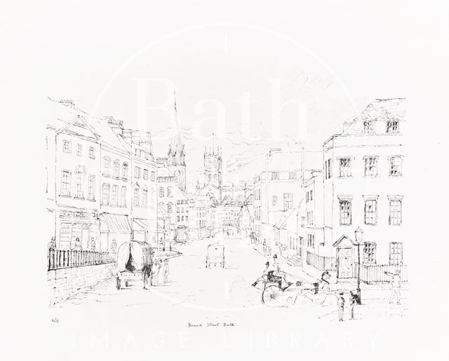 Broad Street, Bath c.1820