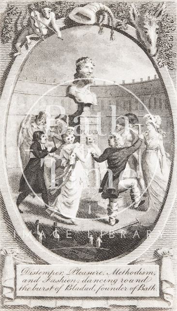 Dancing Around Bladud's Statue 1794