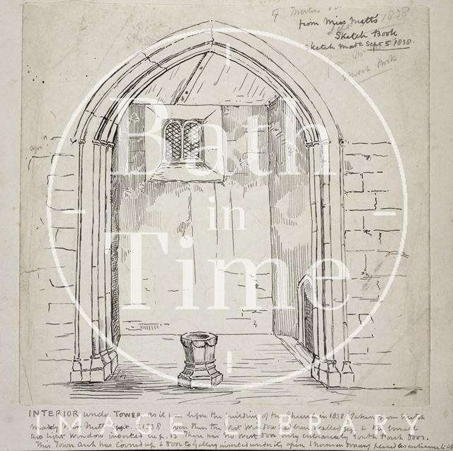 St. Michael's Church, Twerton, Bath 1838