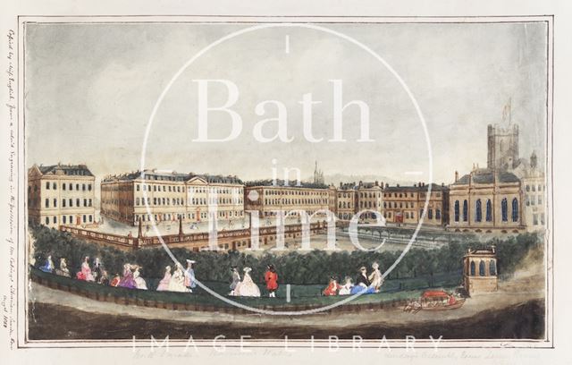 North Parade, Bath 1850