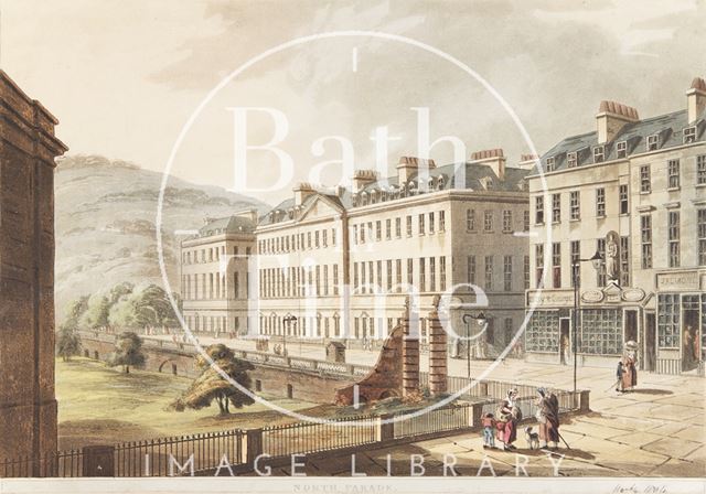 North Parade, Bath 1804