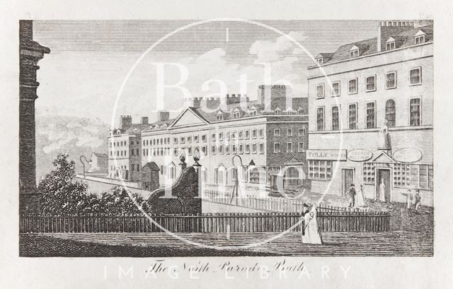 North Parade, Bath 1800