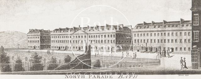 North Parade Bath c.1800