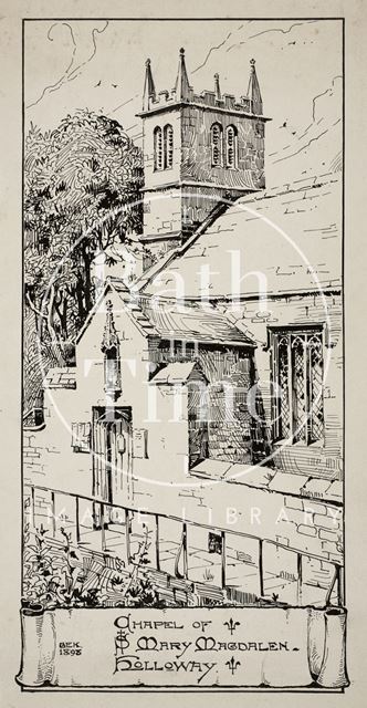 St. Mary Magdalen's Chapel, Holloway, Bath 1898