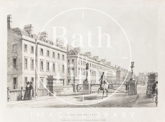 North Parade, Bath c.1837