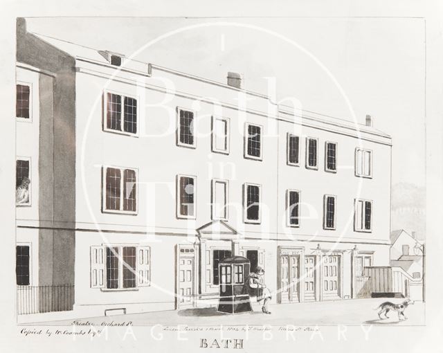 Theatre Royal, Old Orchard Street, Bath 1804