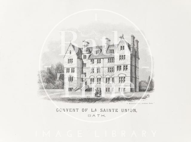 Convent of La Sainte Union, Bath c.1866