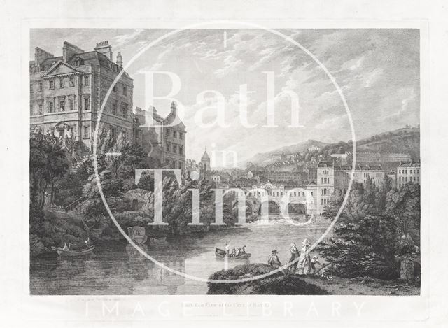 South East View of the City of Bath 1792