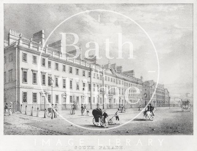 South Parade, Bath 1829