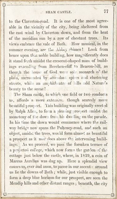 Rambles about Bath and its Neighbourhood, page 77 1847