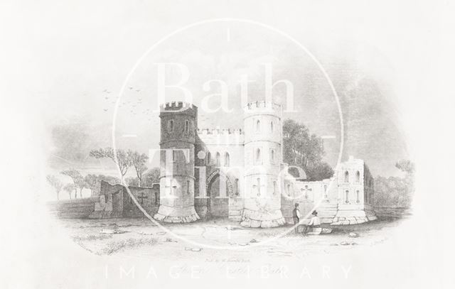 Sham Castle, Bath 1844