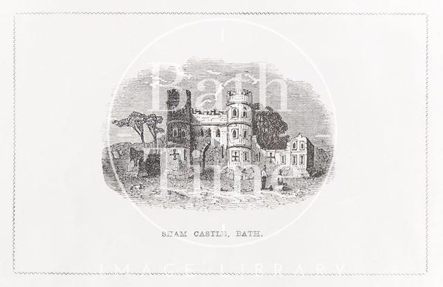 Sham Castle, Bath c.1844