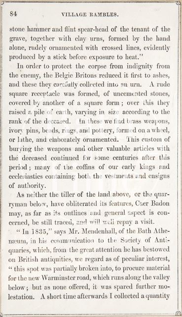 Rambles about Bath and its Neighbourhood, page 84 1847