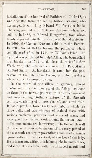 Rambles about Bath and its Neighbourhood, page 89 1847