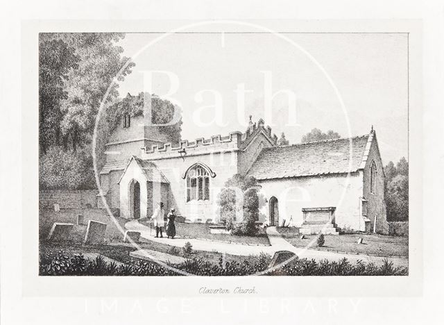 Claverton Church 1850s