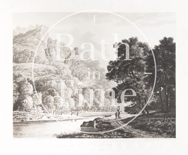 View on the (Kennet and Avon) Canal near Bath No. 20 (1824) 1843