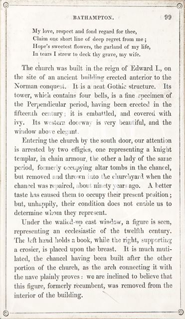 Rambles about Bath and its Neighbourhood, page 99 1847