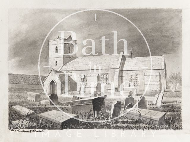 Bathwick Old Church, Bath c.1810