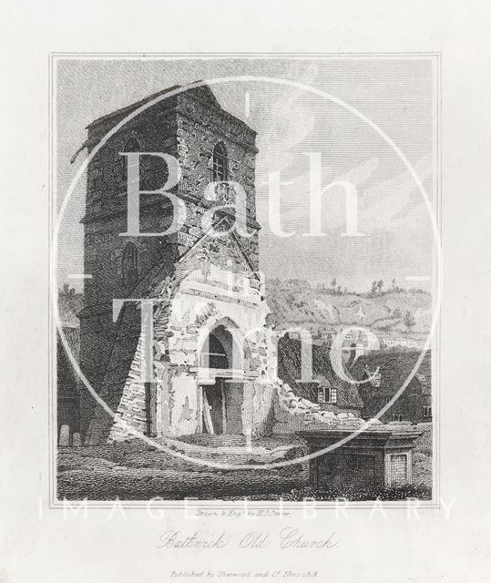 Bathwick Old Church, Bath 1818