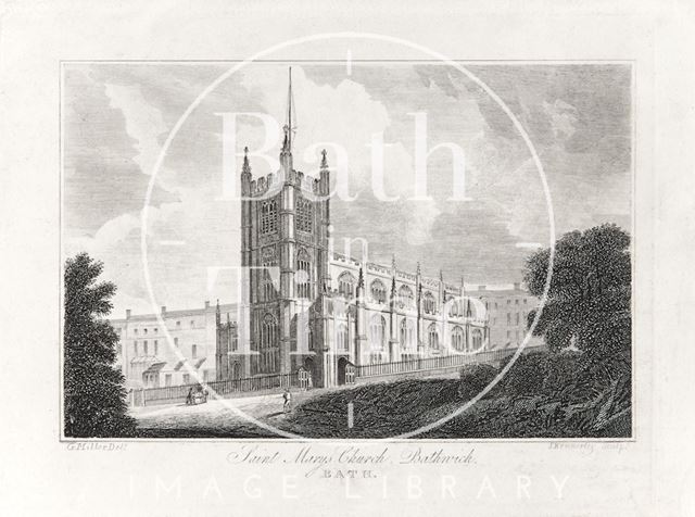 St. Mary's Church, Bathwick, Bath 1821