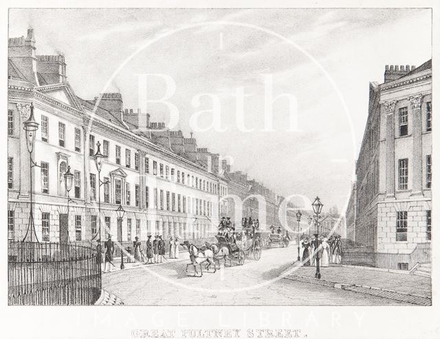 Great Pulteney Street, Bath 1830