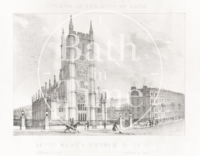 St. Mary's Church, Bathwick, Bath 1830