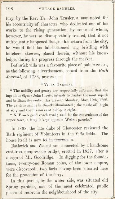 Rambles about Bath and its Neighbourhood, page 108 1847