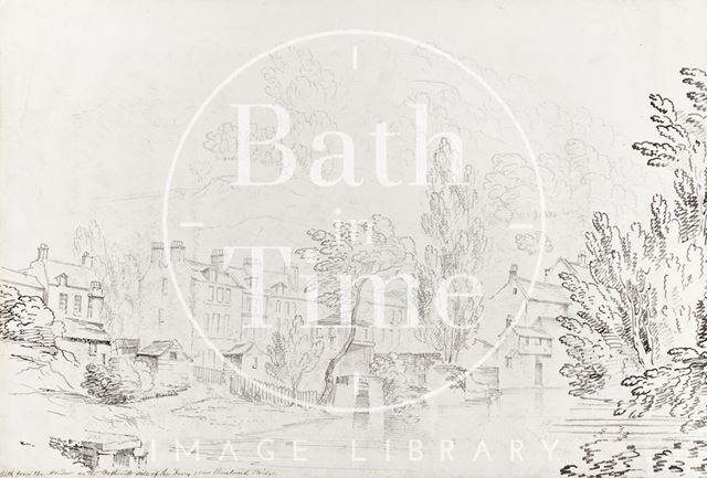 Bath from Bathwick Meadow c.1804